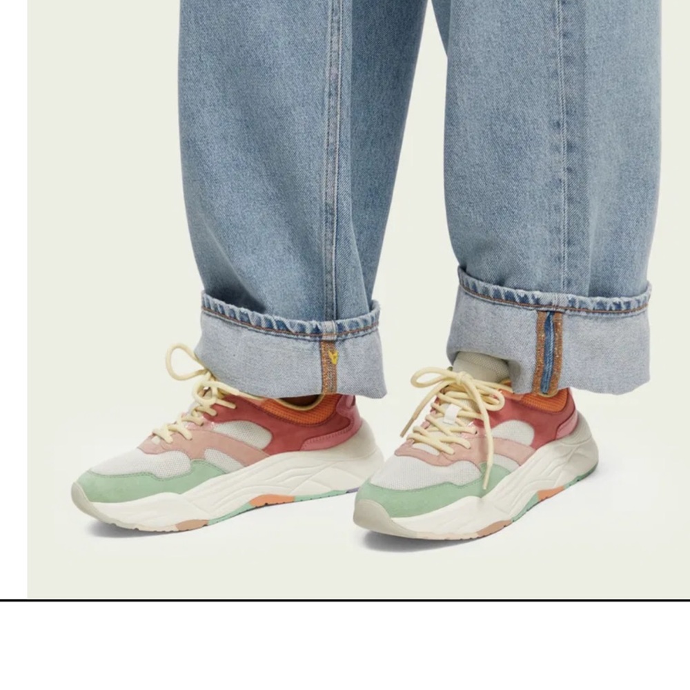 Scotch & Soda Celeste Chunky Sneakers sz 9